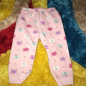 4 for $10! Girls cat sweatpants